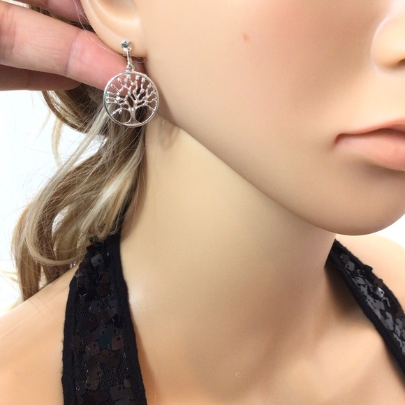 (5) Claire’s Stud & Dangle Clip-On Earrings- L17 - Picture 7 of 8